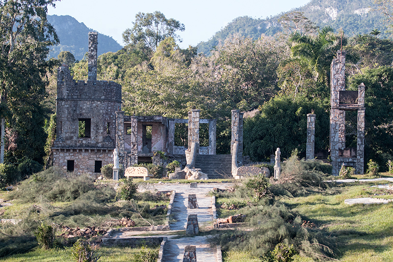 Ruins at Hacienda Cortina, La Gira National Park, Cuba