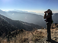 On Binayak Road from Pangot to Binayak, India