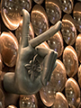 Hasta Mudras (Hand Gestures) at Indira Gandhi International Airport, New Delhi, India