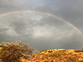 Morning Rainbow, Drive to Ankarafantsika, Madagascar