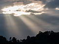 Sunbeams, Boat Ride to Bocas Town, Panama