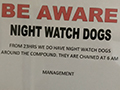 Be Aware, Mullers Mountain Lodge, Tanzania
